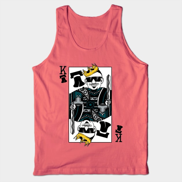 King of Philly Tank Top by geekingoutfitters